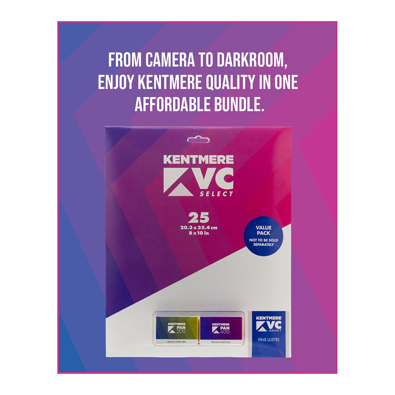 Kentmere Pan 200/400 Black & White Film Value Pack (35mm Film, 36 Exp, 2-Pack) - Image 6