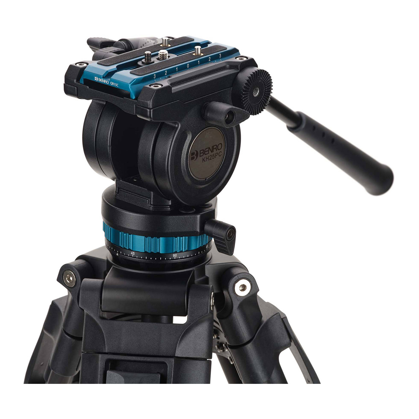 Benro C572LLKH Lightning Lock Tripod Kit with KH Head (Carbon Fiber, 60mm Bowl) - Image 2