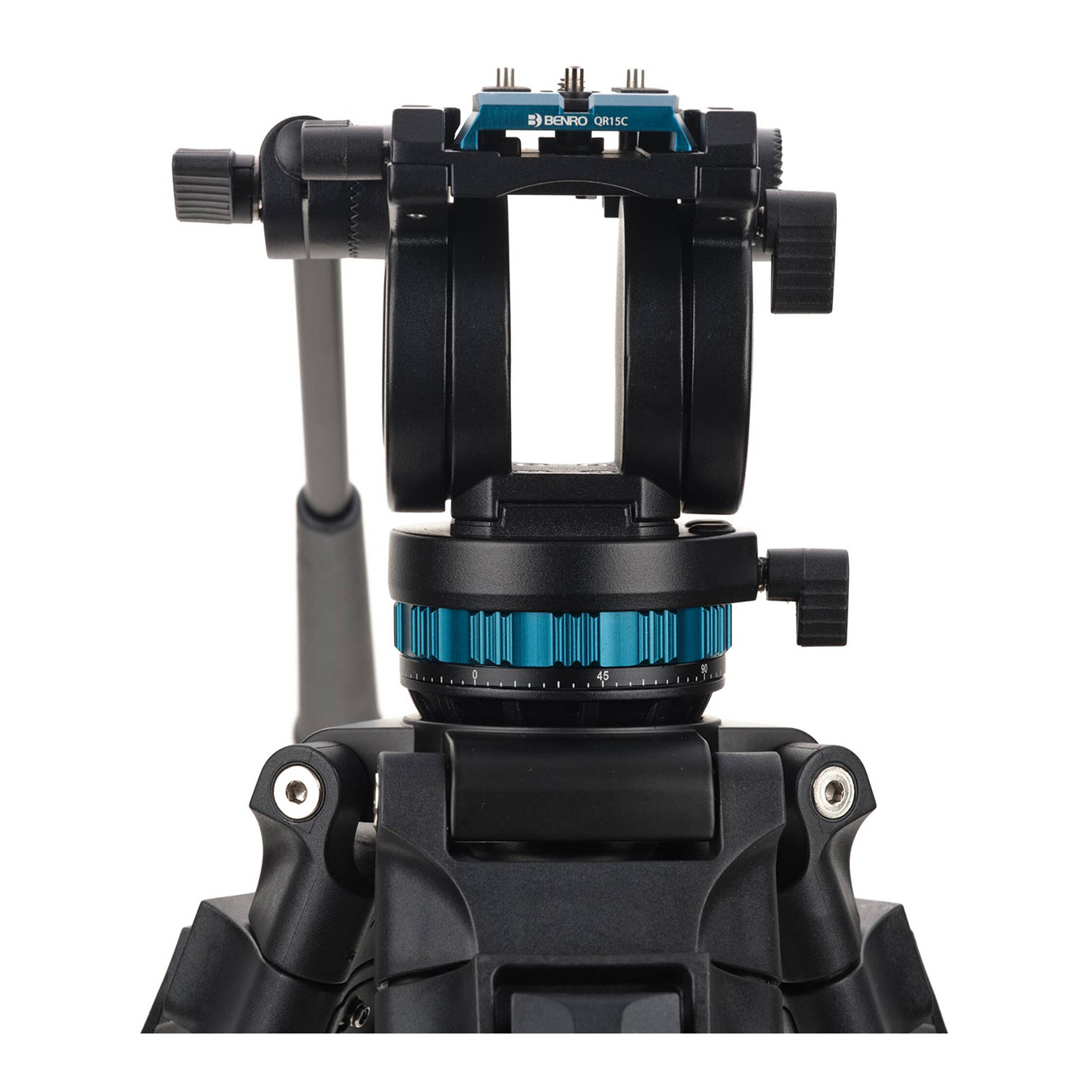 Benro C572LLKH Lightning Lock Tripod Kit with KH Head (Carbon Fiber, 60mm Bowl) - Image 12