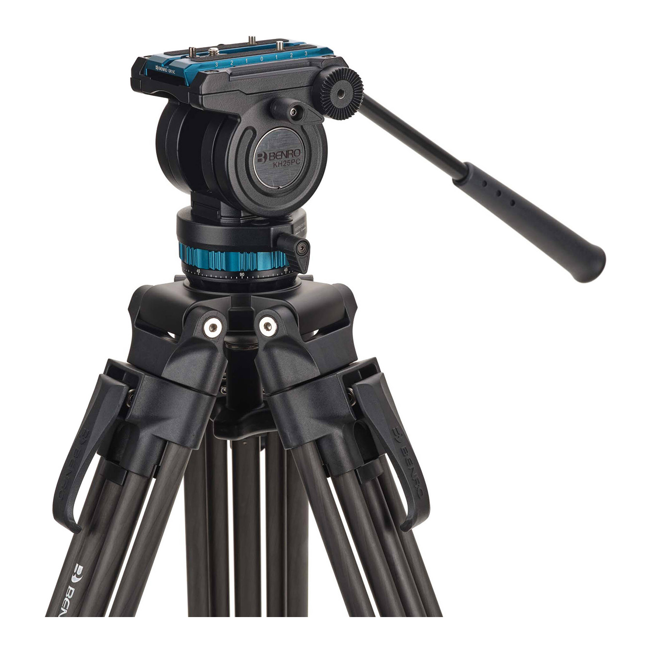 Benro C572LLKH Lightning Lock Tripod Kit with KH Head (Carbon Fiber, 60mm Bowl) - Image 18