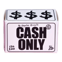 Mr. Negative Cash Only 100 Black and White Film (35mm Roll Film, 36 Exposures)