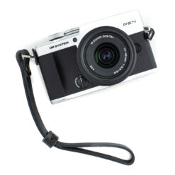 Alternative view of OM SYSTEM Clever Supply Co. Skinny Wrist Strap (Black)