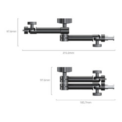 Alternative view of SmallRig Rosette Magic Arm Support (12")