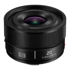 Panasonic LUMIX S 20mm f/2.5 Lens (L-Mount, Black)