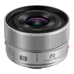 Panasonic LUMIX S 20mm f/2.5 Lens (L-Mount, Silver)