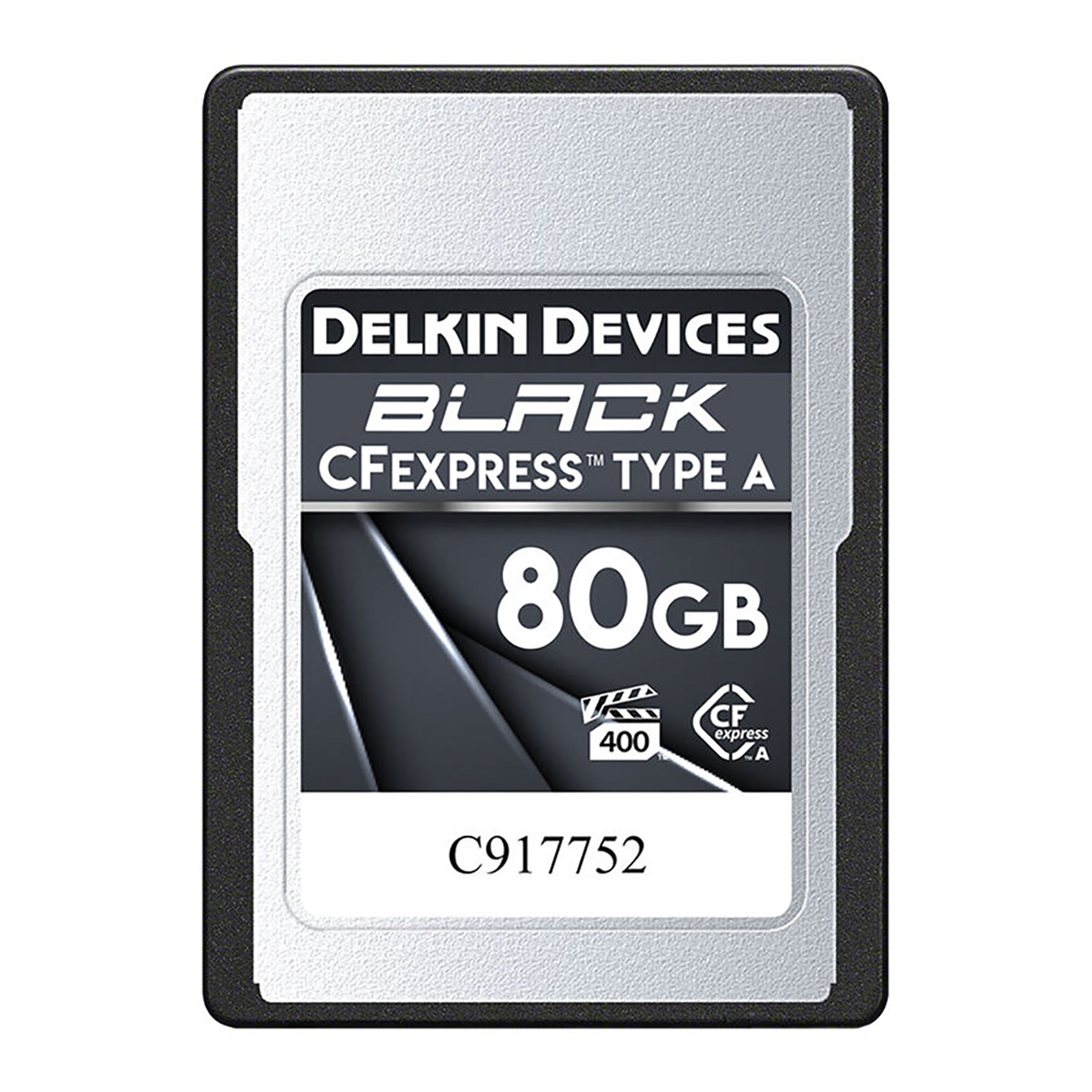 Delkin Devices 80GB BLACK CFexpress Type A Memory Card