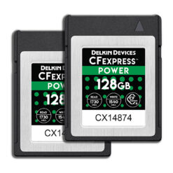 Alternative view of Delkin Devices 128GB POWER CFexpress Type B 2-Pack Memory Card