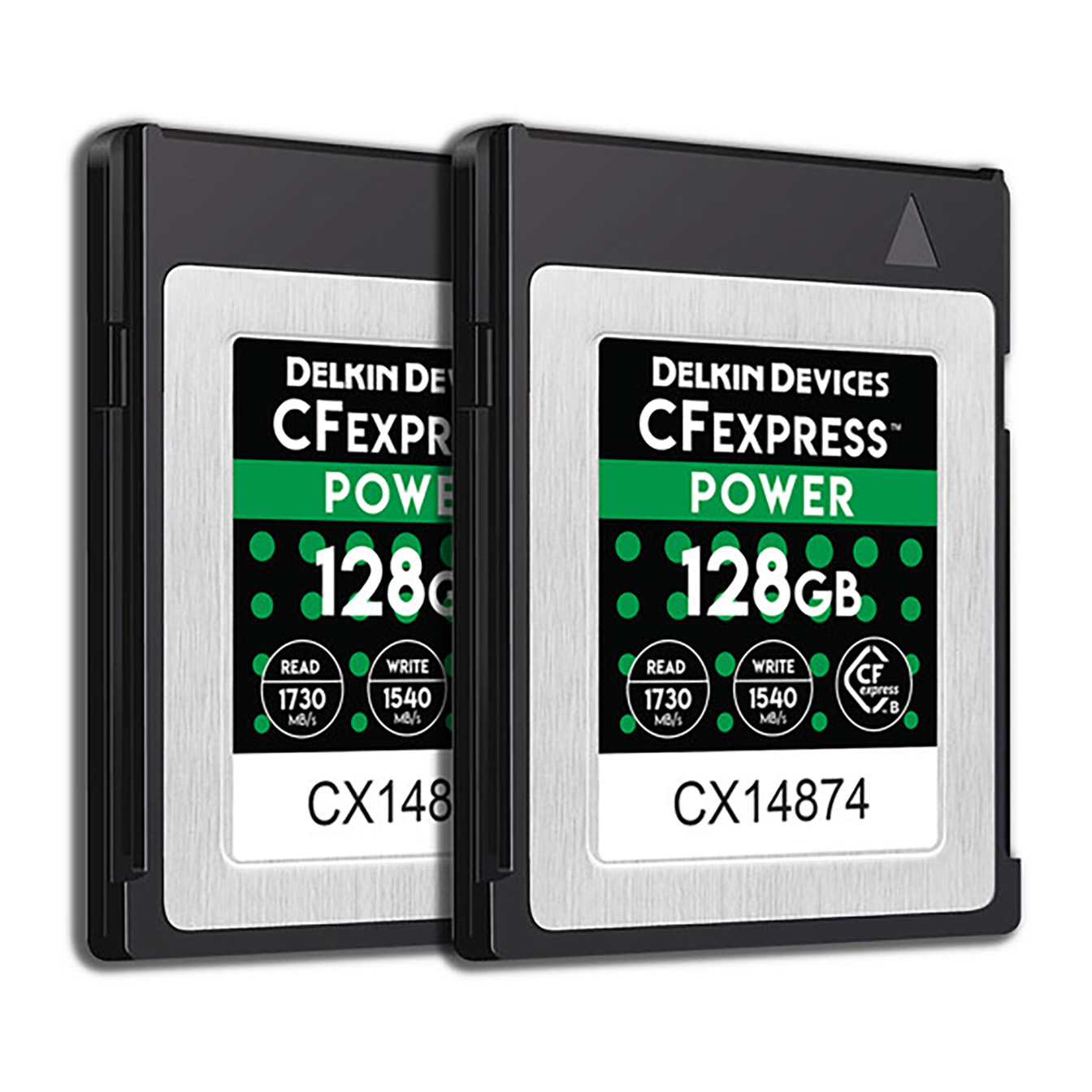 Delkin Devices 128GB POWER CFexpress Type B 2-Pack Memory Card