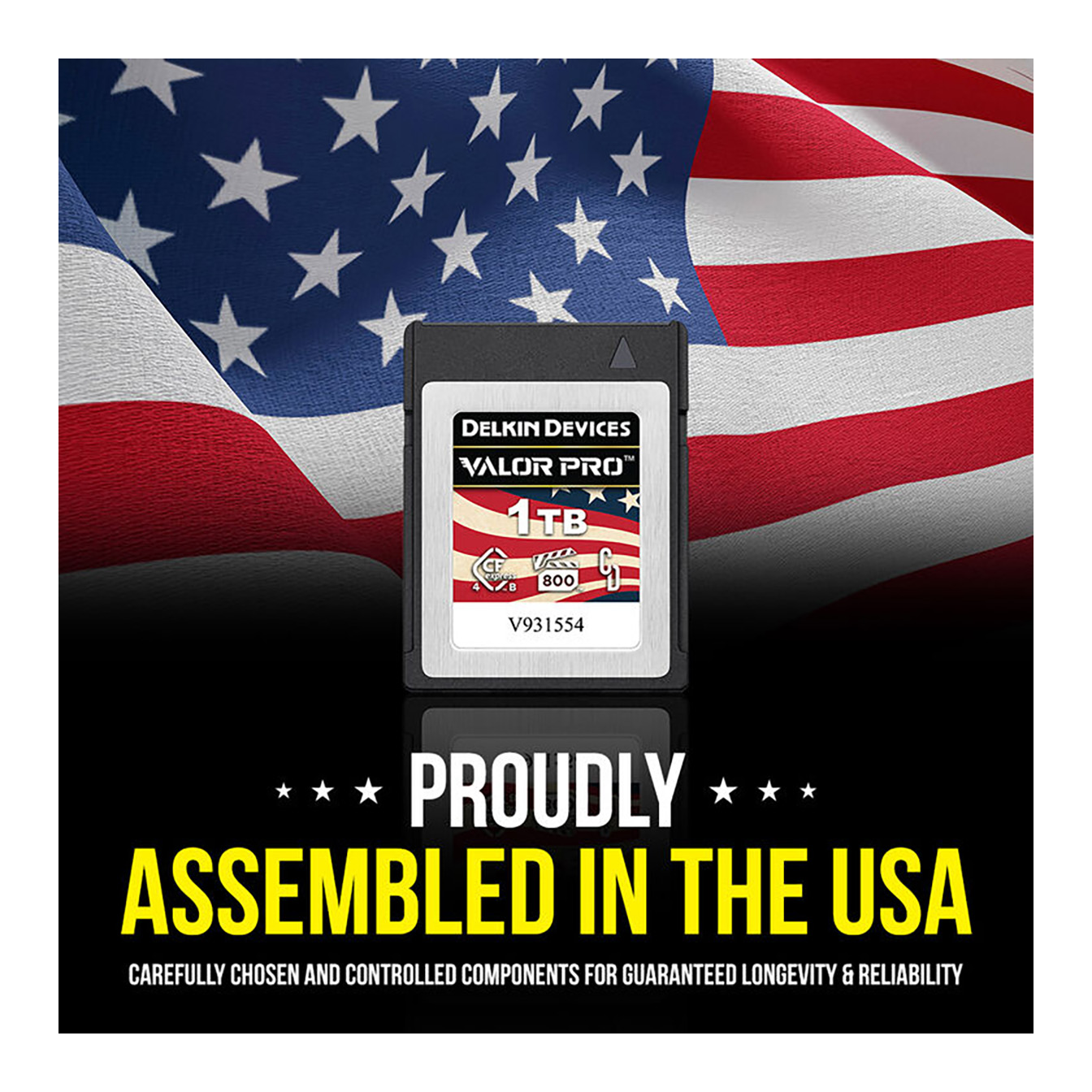Delkin Devices 1TB Valor PRO CFexpress 4.0 Type B Memory Card - Image 7