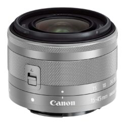 Canon EF-M 15-45mm f/3.5-6.3 IS STM Lens (Silver)