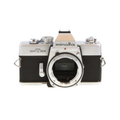 Minolta SRT 201 35mm Camera Body, Chrome (AS-IS)