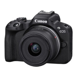 Canon EOS R50 Mirrorless Camera with 18-45mm Lens (Black)