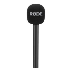 RODE Interview GO Handheld Mic Adapter for Wireless Clip-On Transmitter (Black)