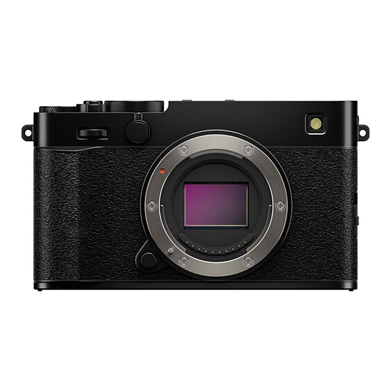 FUJIFILM X-E5 Mirrorless Camera (Black) with Silver Haoge Wooden Side Handle