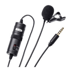BOYA BY-M1 Omnidirectional Lavalier Microphone (Black)