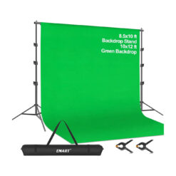 EMART 8.5x10ft Background Stand Backdrop Support System Kit