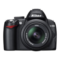 Nikon D3000 DSLR Camera with 18-55mm Lens