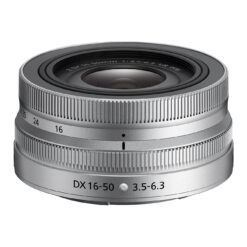 Nikon NIKKOR Z DX 16-50mm f/3.5-6.3 VR Lens (Silver)