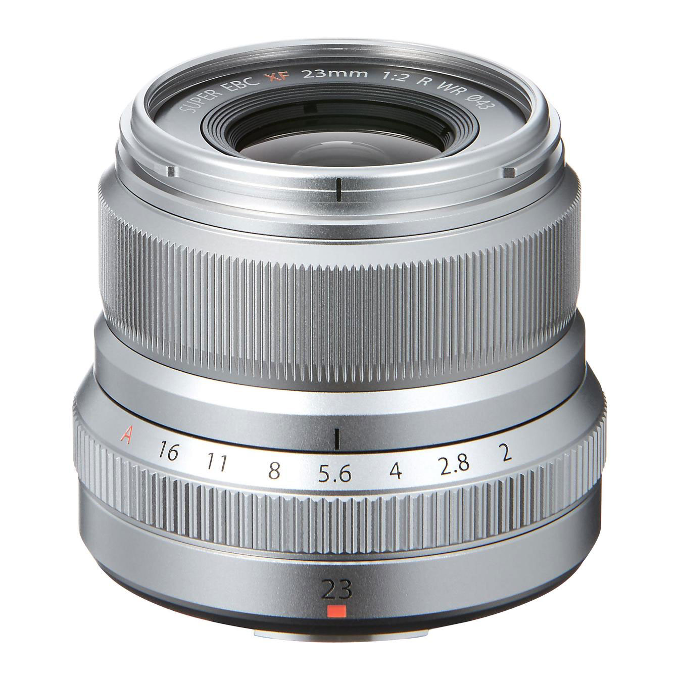 FUJIFILM XF 23mm f/2 R WR Lens (Silver)