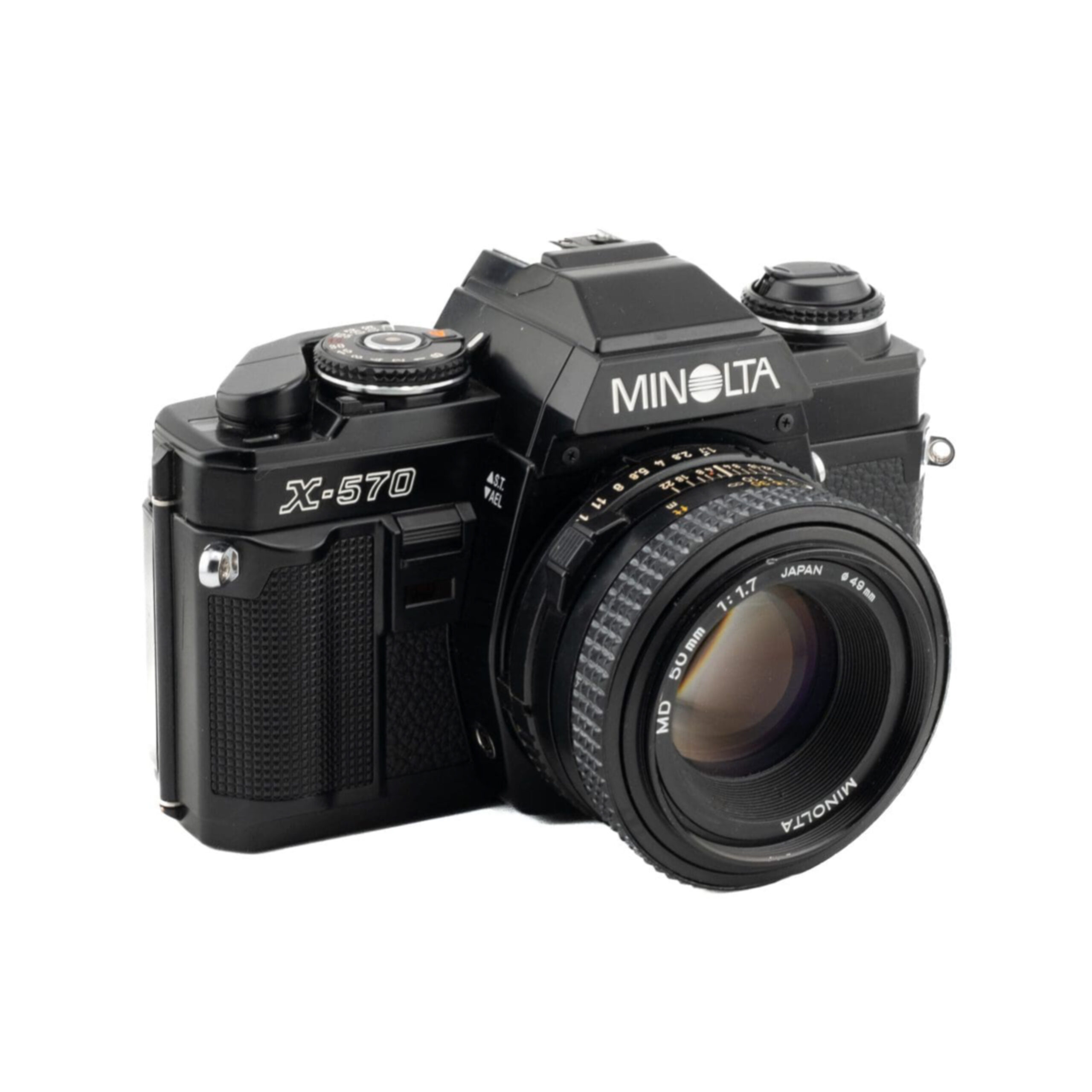 Minolta X-570 35mm Camera with Minolta 50mm F/1.7 Lens