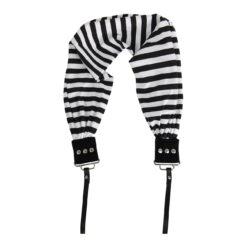 Capturing Couture Pocket Scarf Camera Strap (Stripe Black)