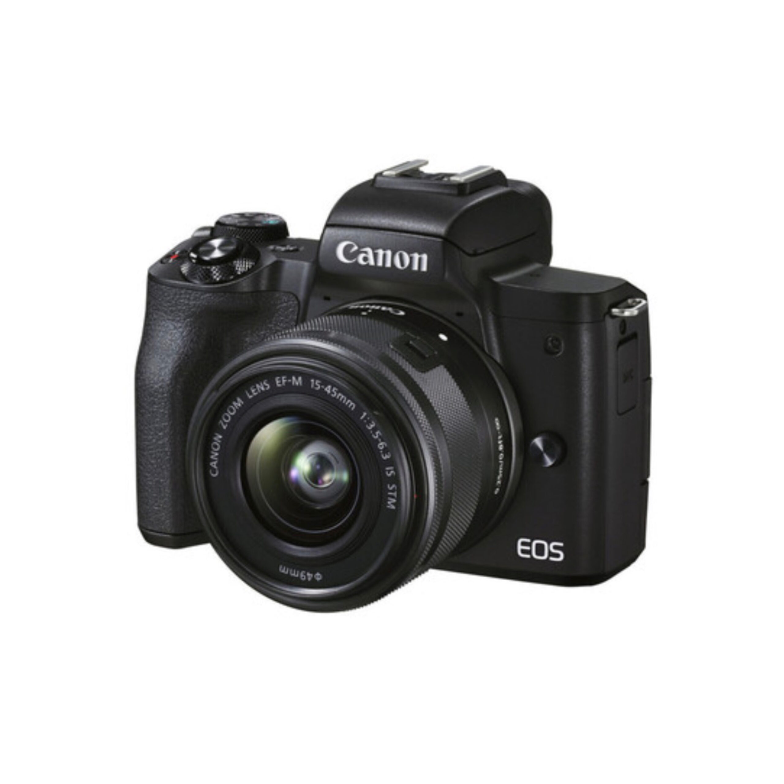 Canon EOS M50 Mark II Mirrorless Camera with 15-45mm Lens (Black)