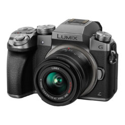 Panasonic LUMIX G7 Mirrorless Camera with 14-42mm Lens (Silver)