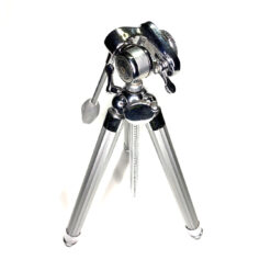 Vintage VIVO 9-Section Elevator Chrome Tripod
