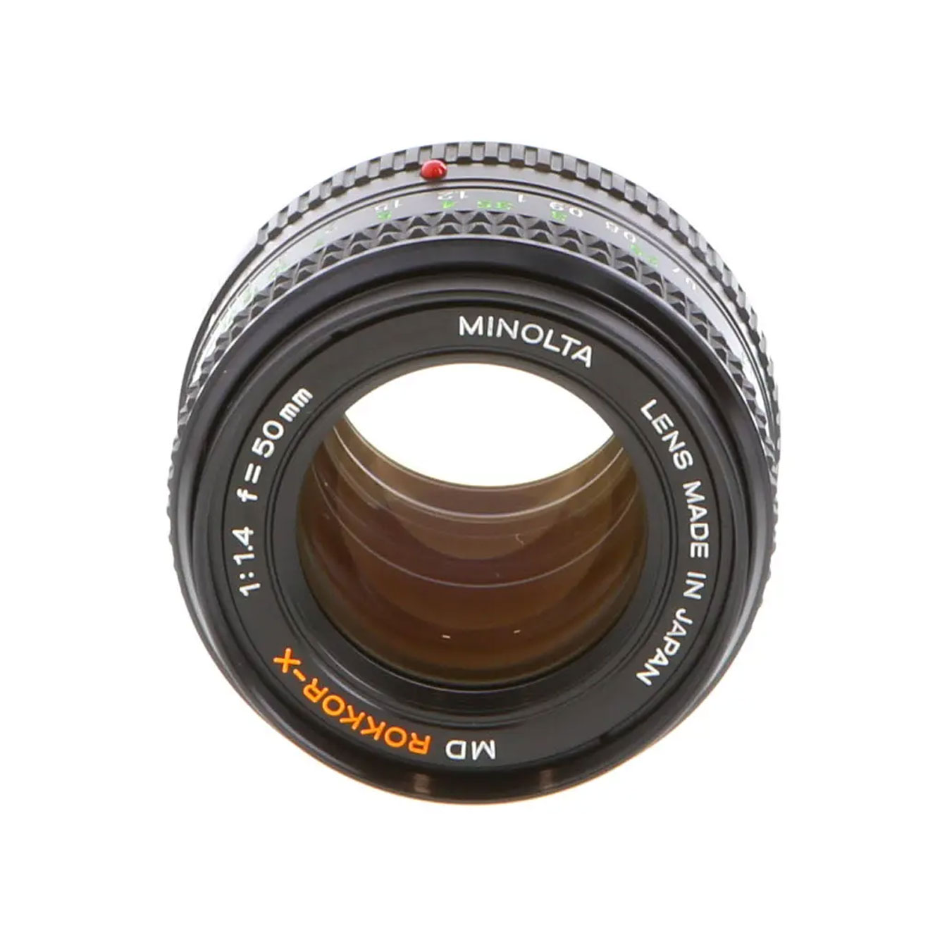 Minolta 50mm F/1.4 Rokkor-X MD Mount Manual Focus Lens
