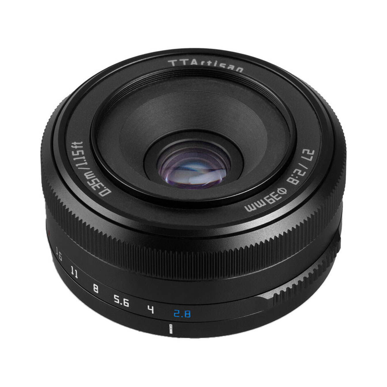 TTArtisan 27mm f/2.8 Lens (FUJIFILM X, Black)