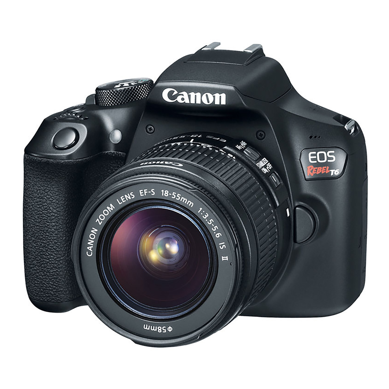 Canon EOS Rebel T6 DSLR Camera with 18-55mm Lens