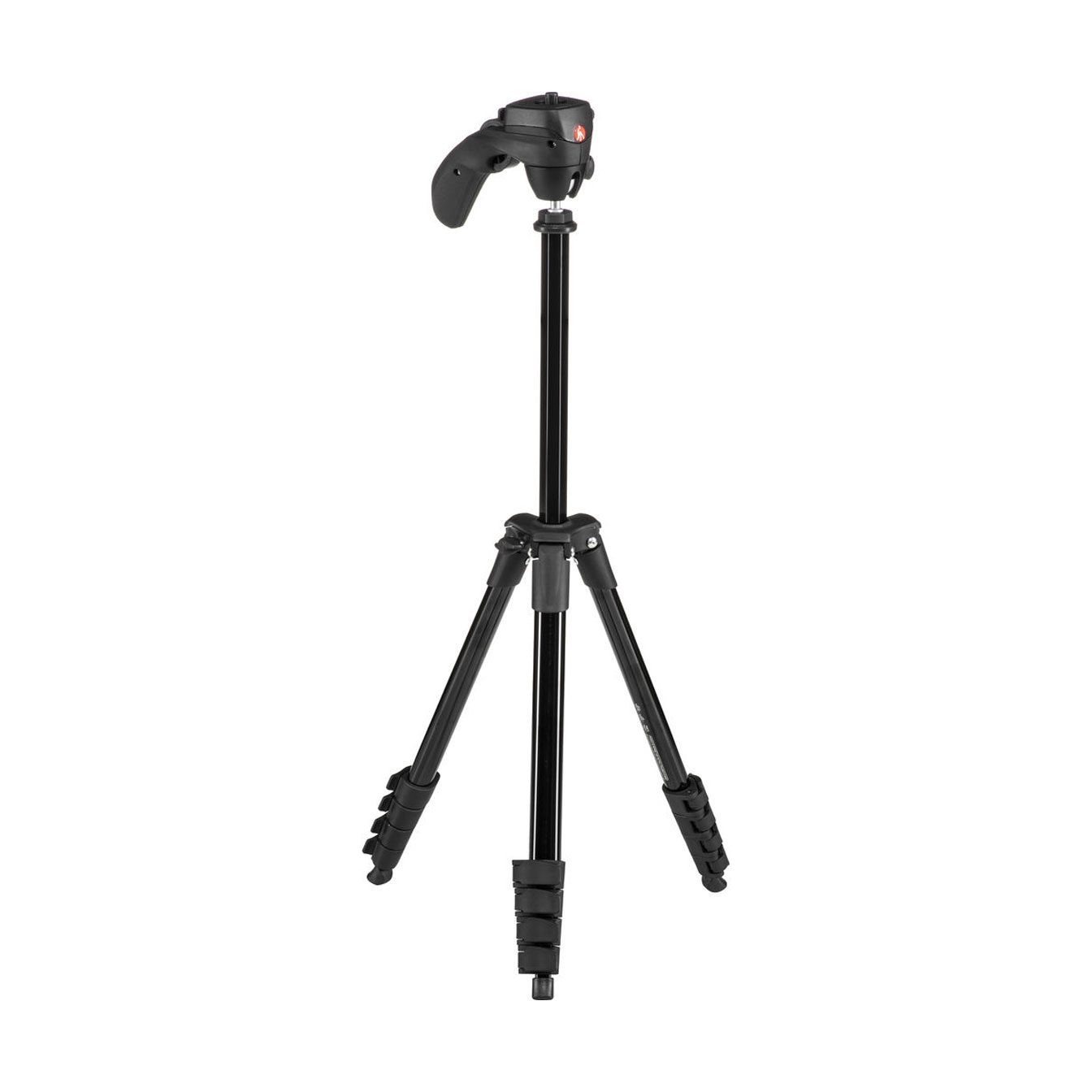 Manfrotto Compact Action Aluminum Tripod (Black)