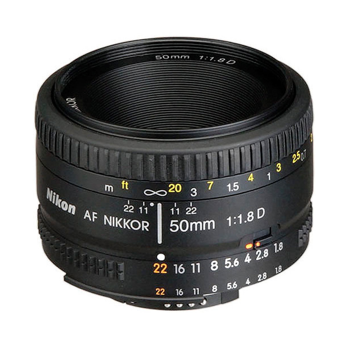 Nikon AF NIKKOR 50mm f/1.8D Lens