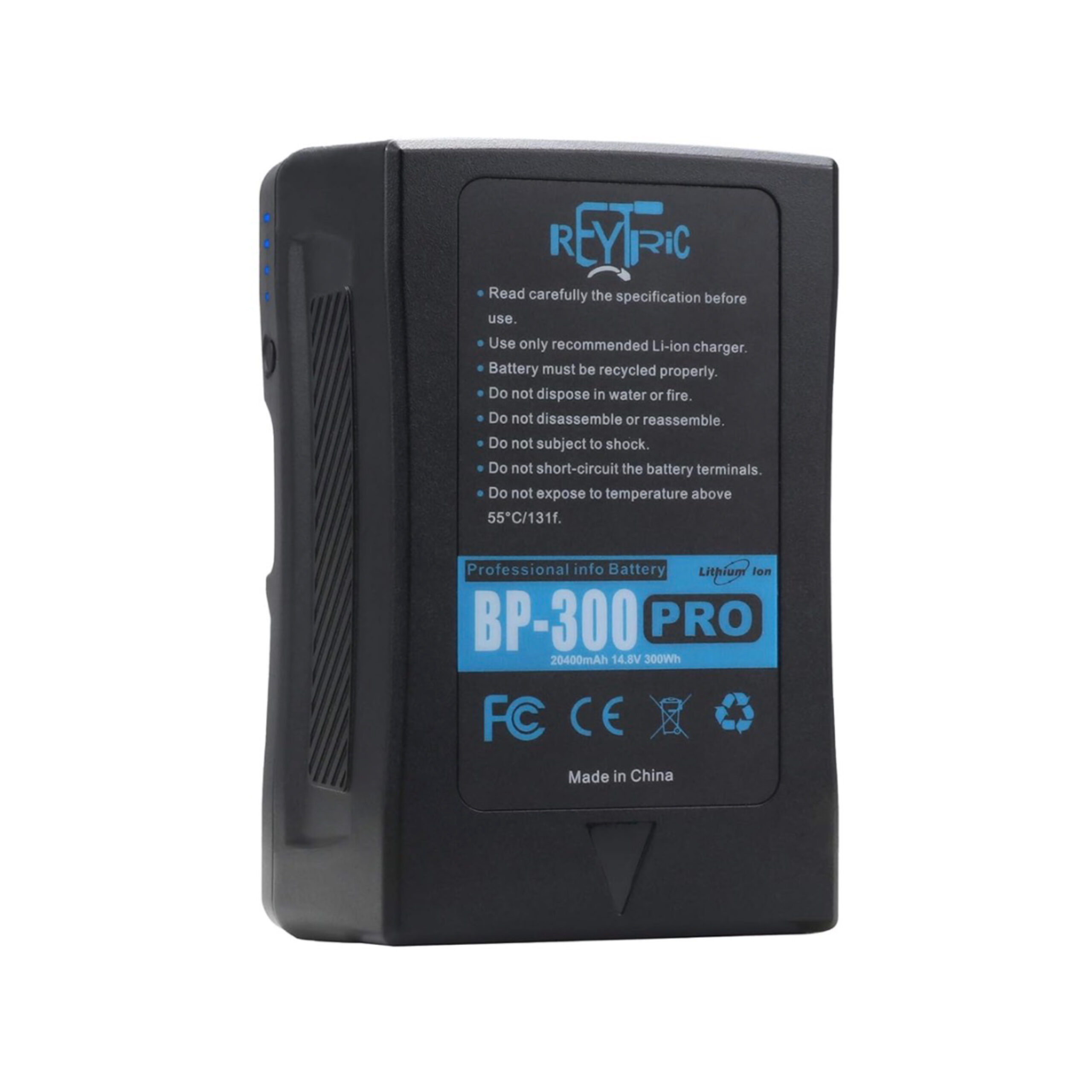 REYTRIC Upgrade 300Wh (20400mAh) V Mount/V-Lock Battery (NO CHARGER)