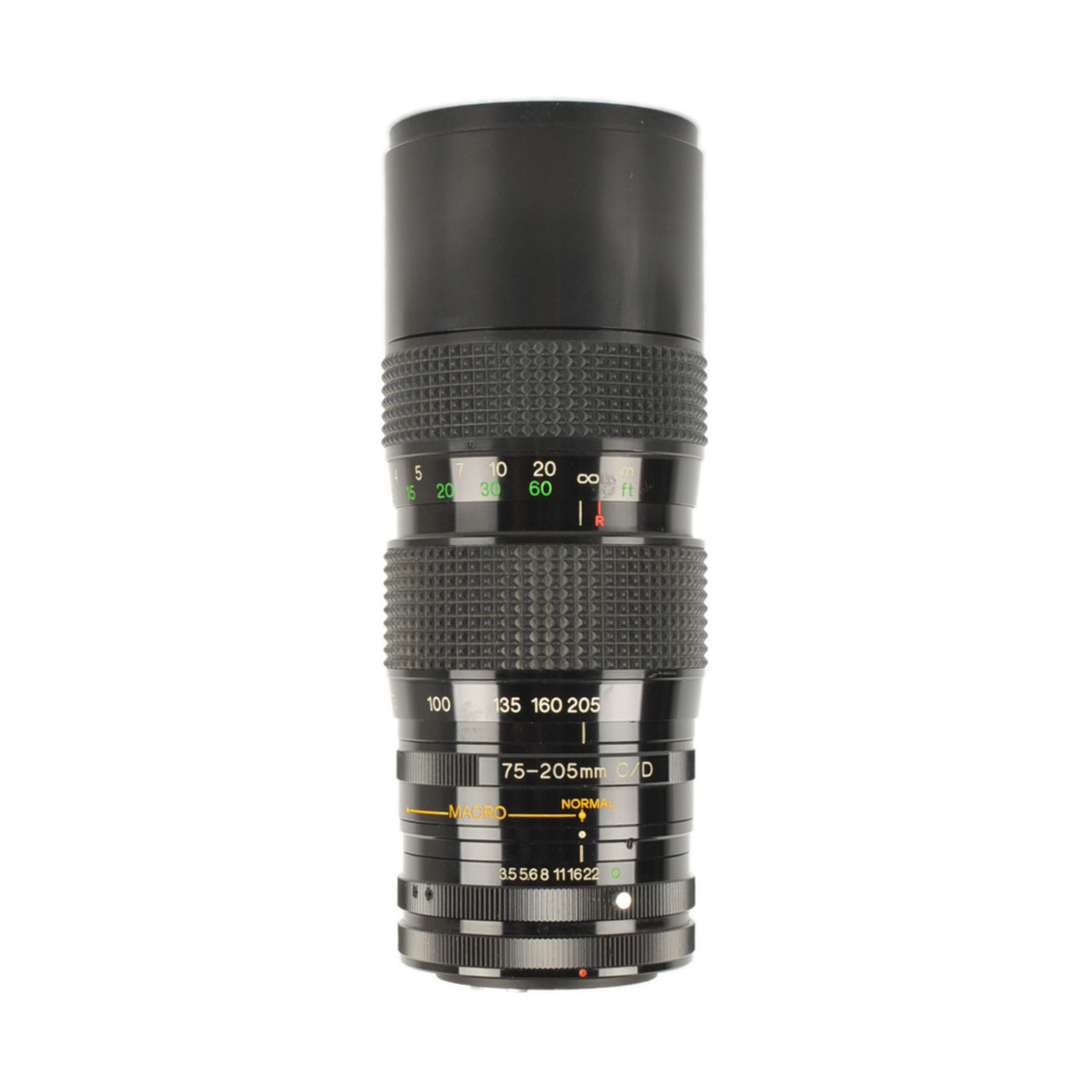 Soligor 75-205mm f/3.5 Macro 2-Touch Breech Lock Lens for Canon FD-Mount (AS-IS)