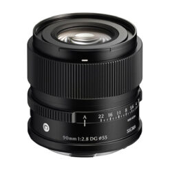 Sigma 90mm f/2.8 DG Contemporary Lens (Sony E, Black)