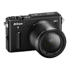 Nikon 1 AW1 Mirrorless Digital Camera with 11-27.5mm Lens (Black)