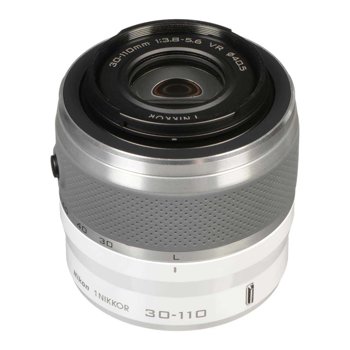 Nikon 1 NIKKOR VR 30-110mm f/3.8-5.6 Lens (White)